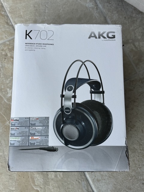 AKG k702 箱付き Open Box AKG K702 Professional Studio Headphones | Guitar Center